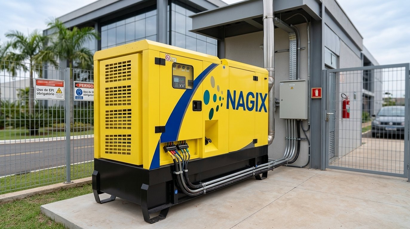 Gerador Nagix instalado em operação